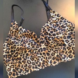 Leopard Lace bralette by PINK VS